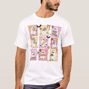 T-shirt Livre Fantôme Lecture Halloween Livres Lover Ensei