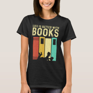 T-shirt Livre Hommes Lecteurs Lecteurs Librairie 3