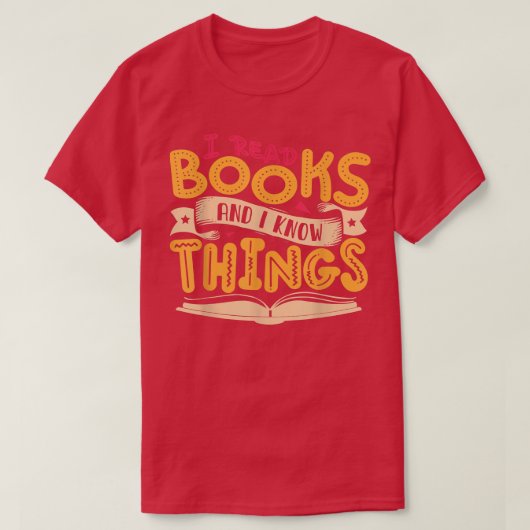 T-shirt Livre Lover Quote Librairie Pun Livre Lecture Text (Design devant)