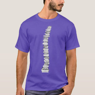 T-shirt Livre Lover Spine Backbone Bookworm Reading Lovers