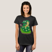 T-shirt Livre Nerd de serpent (Devant entier)