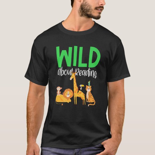 T-shirt Livre Summer Reading 2022 Wild About Safari Zoo Li (Devant)