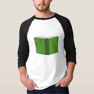 T-shirt Livre vert de dessin