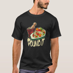 T-shirt Livre Vert épicé Salade de Papaya thaïlandais épic