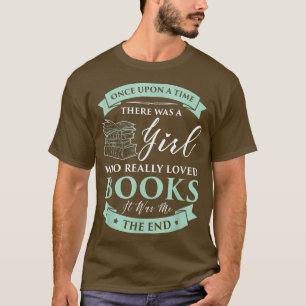 T-shirt Livres amoureux tenue fille I Read Fairy Tale Book