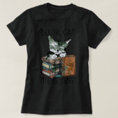 T-shirt Livres Cats Life Is Sweet Cat Book Lovers Lecture  (Design devant)
