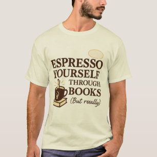 T-shirt Livres & Chemise Espresso - Pour Des Moments De Ca