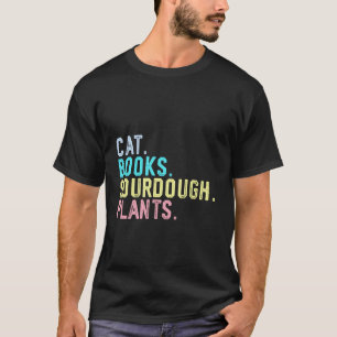 T-shirt Livres de chats drôles Boulangerie de pain au leva