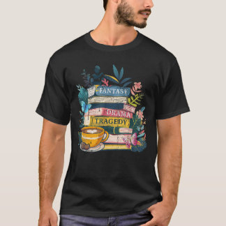 T-shirt Livres de Dramaragedy Fantastique subtilement drôl