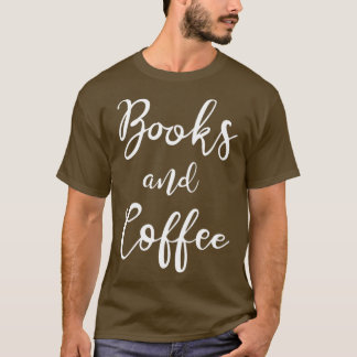 T-shirt Livres Et Café