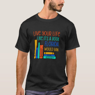 T-shirt Livres interdits Je suis avec la bibliothèque de L