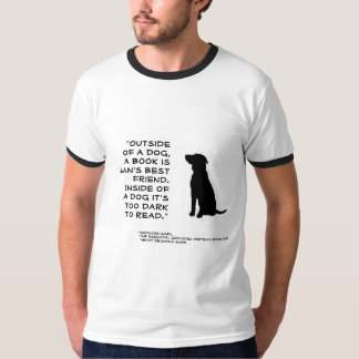 T-shirt Livres : Le meilleur ami d'un homme