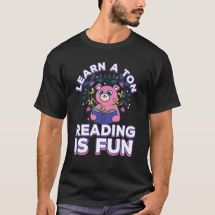 T-shirt Livres Lecture Apprentissage Sagesse Intelligence 