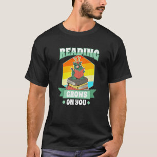T-shirt Livres Lecture Sagesse Imagination School Fast Rea