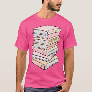 T-shirt Livres Pastel Floraux