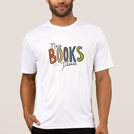 T-shirt Livres supplémentaires (Devant)