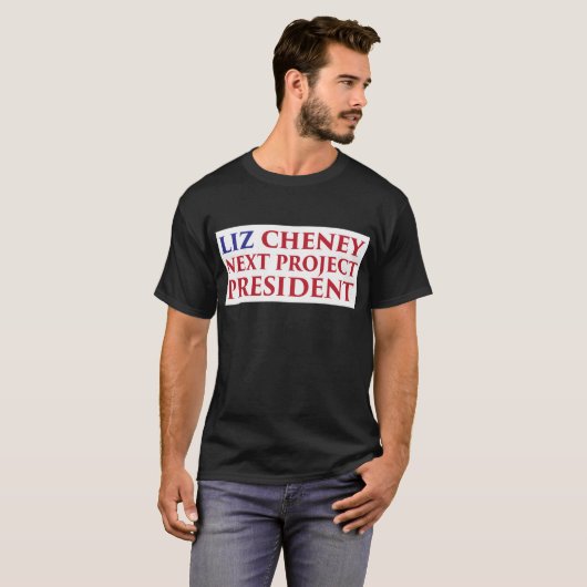 T-SHIRT LIZ CHENEY (Devant entier)