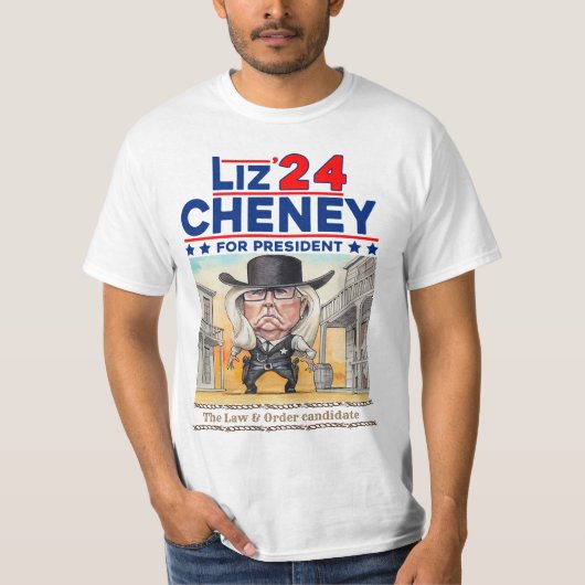 T-shirt Liz Cheney '24 (Devant)