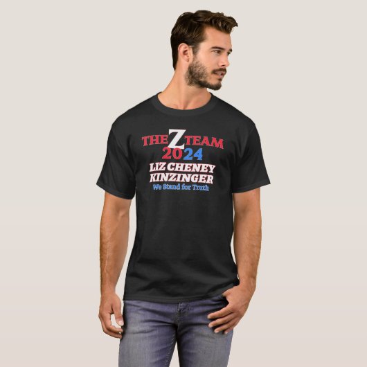 T-shirt Liz Cheney Adam Kinzinger L'Équipe Z Que Nous Somm (Devant entier)