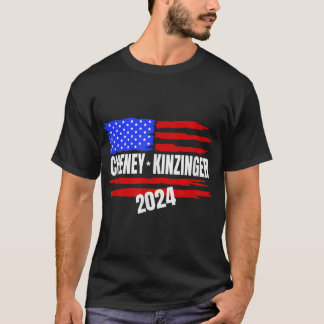 T-shirt Liz Cheney Adam Kinzinger pour le président 2024