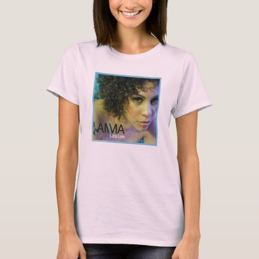T-shirt Liza Lee - Couverture CD Anima (Devant)