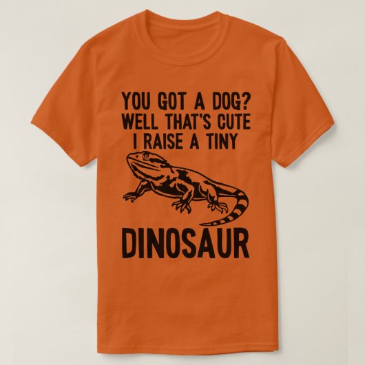 T-shirt Lizar de Dragon Minuscule Dinosaure Porté Dragons (Design devant)