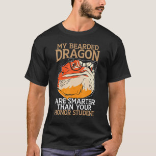 T-shirt Lizard à tête plate Gecko Reptile Dragon à tête la