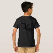 T-shirt Lizard Art Jersey Reptile de baseball pour enfants (Dos entier)