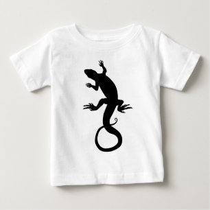 T-Shirt Lizard Baby Mignonne Chemises d'Art Reptil