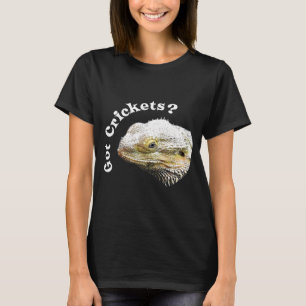 T-shirt Lizard de Dragon Arboré Crickets Reptile Pagone