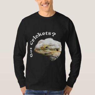 T-shirt Lizard de Dragon Arboré Crickets Reptile Pagone