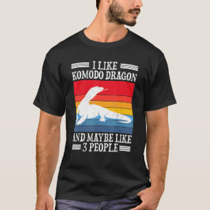 T-shirt Lizard de Dragon de Komodo Reptile animal Lizard p