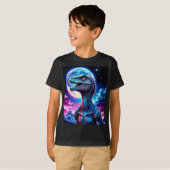 T-shirt Lizard de l'espace (Devant entier)