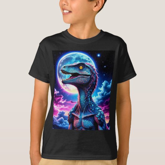 T-shirt Lizard de l'espace (Devant)