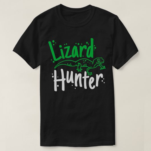 T-shirt Lizard Hunter Anole Reptile3 (Design devant)