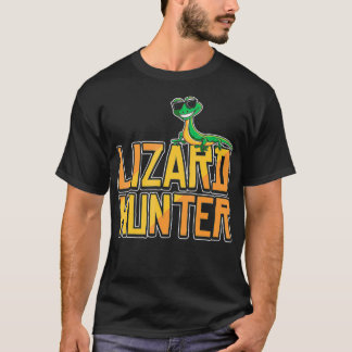 T-shirt Lizard Hunter Funny Gecko Propriétaire de reptile 