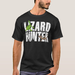 T-shirt Lizard Hunter Lizzy Summoner Gecko Echsenfan Lizar