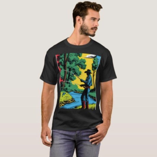 T-shirt Lizard Leaves & Couleur