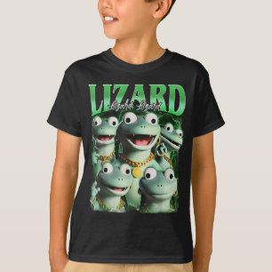 T-shirt Lizard Lizard Lizard Funny meme Lizard Bootleg Wei