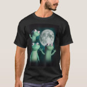 T-shirt Lizard Lizard Lizard Lizard Funny Lizard Moon Tren (Devant)