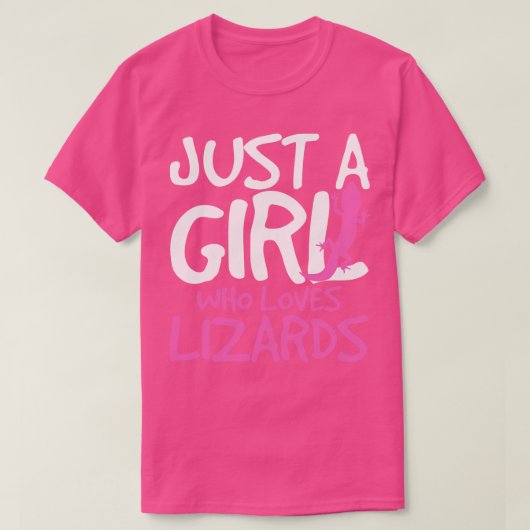 T-shirt Lizard Lizard Lover Reptile (Design devant)