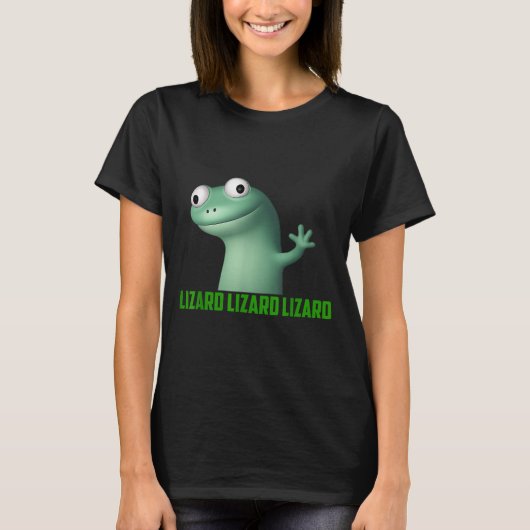 T-shirt Lizard Mème Lizard Lizard Lizard Lizard Drôle Grap (Devant)