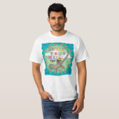 T-shirt Lizard Ne me dérange pas (Devant entier)