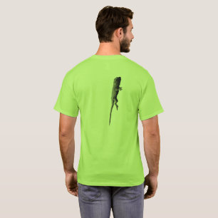 T-shirt - Lizard op mijn rug!