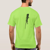 T-shirt - Lizard op mijn rug! (Achterkant)