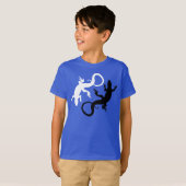 T-shirt Lizard pour enfant Cool biologique Lizard  (Devant entier)
