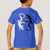 T-shirt Lizard pour enfant Cool biologique Lizard  (Dos)