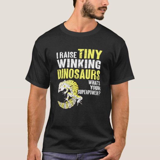 T-shirt Lizard Reptile Herpétologiste Leopard Gecko (Devant)