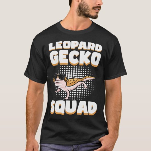 T-shirt Lizard Reptile Leopard Gecko (Devant)