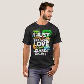 T-shirt Lizard Reptile Lizard (Devant entier)
